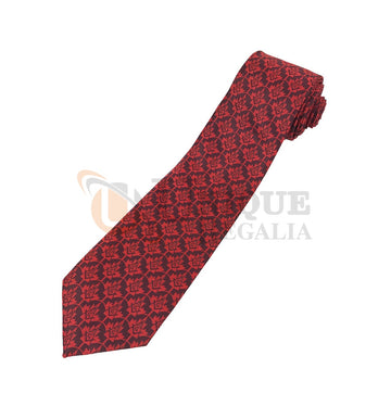 Masonic Regalia Freemason Tie with Candian Maple Leaf